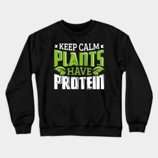 Keep Calm Vegan Vegetarianism Veganism Crewneck Sweatshirt